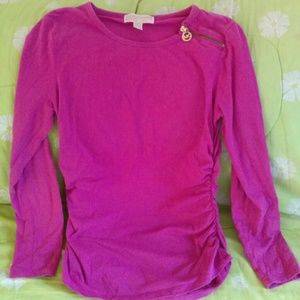 Michael Kors long sleeve pink shirt 💝